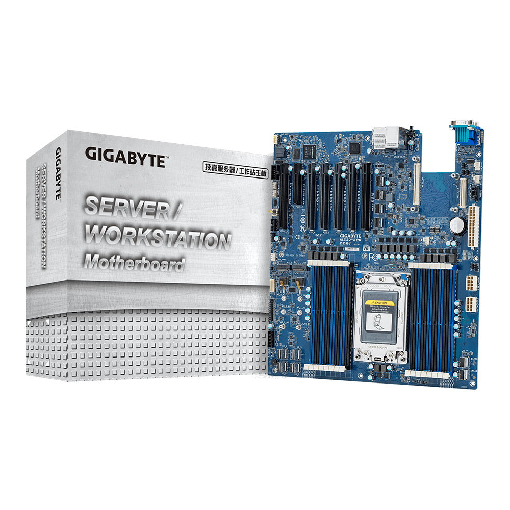 Gigabyte Mainboard MZ32-AR0 E-ATX Sockel SP3 Single