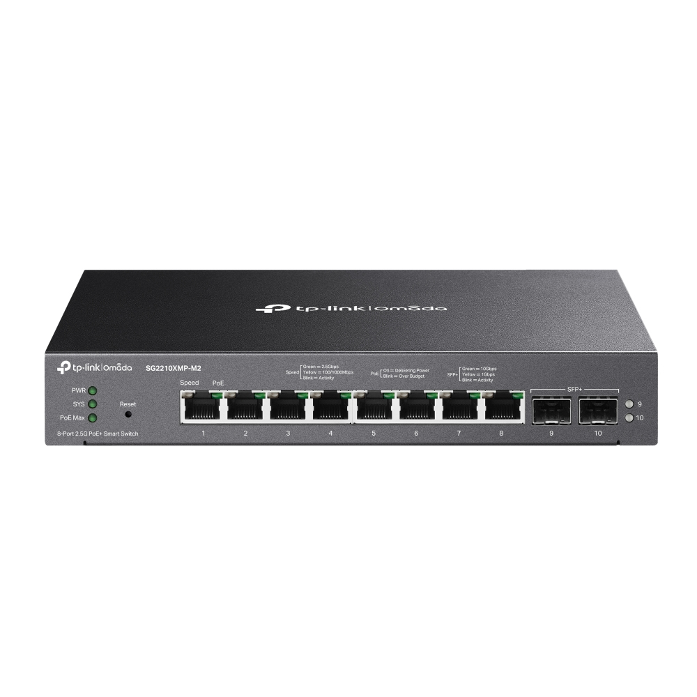 TP-Link Omada Switch 8x GE SG2210XMP-M2