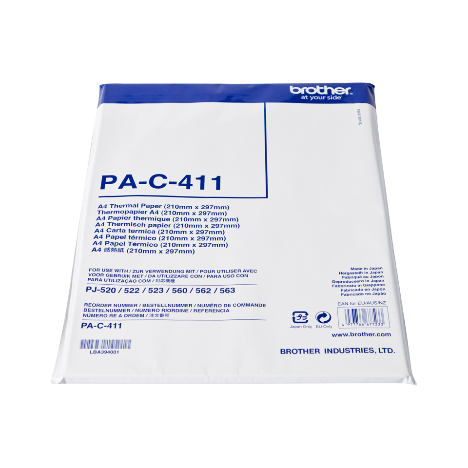 Brother Thermopapper A4 100ark PocketJet