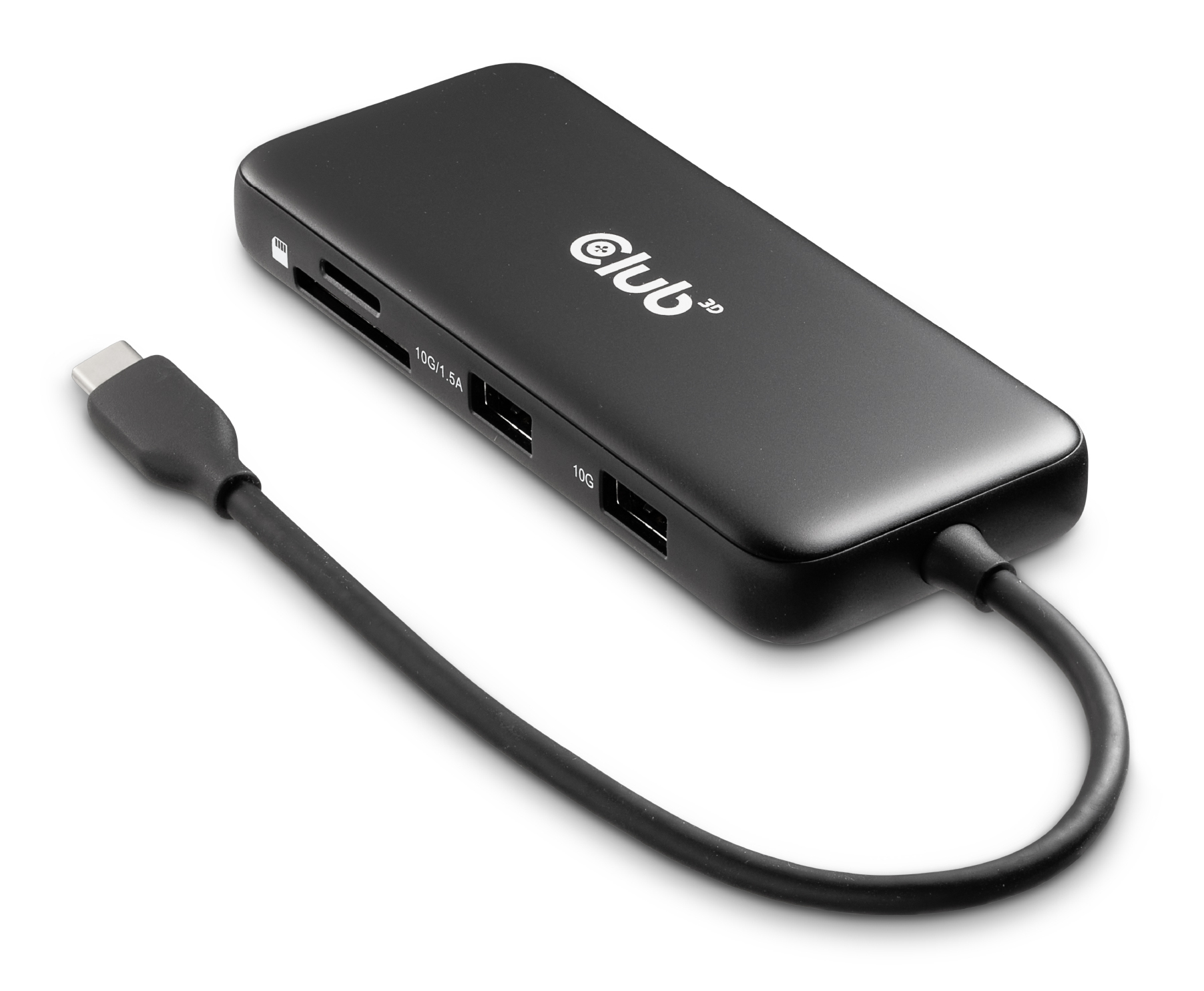 Club3D USB-8-in1-HUB USB-C > DP/HDMI/U