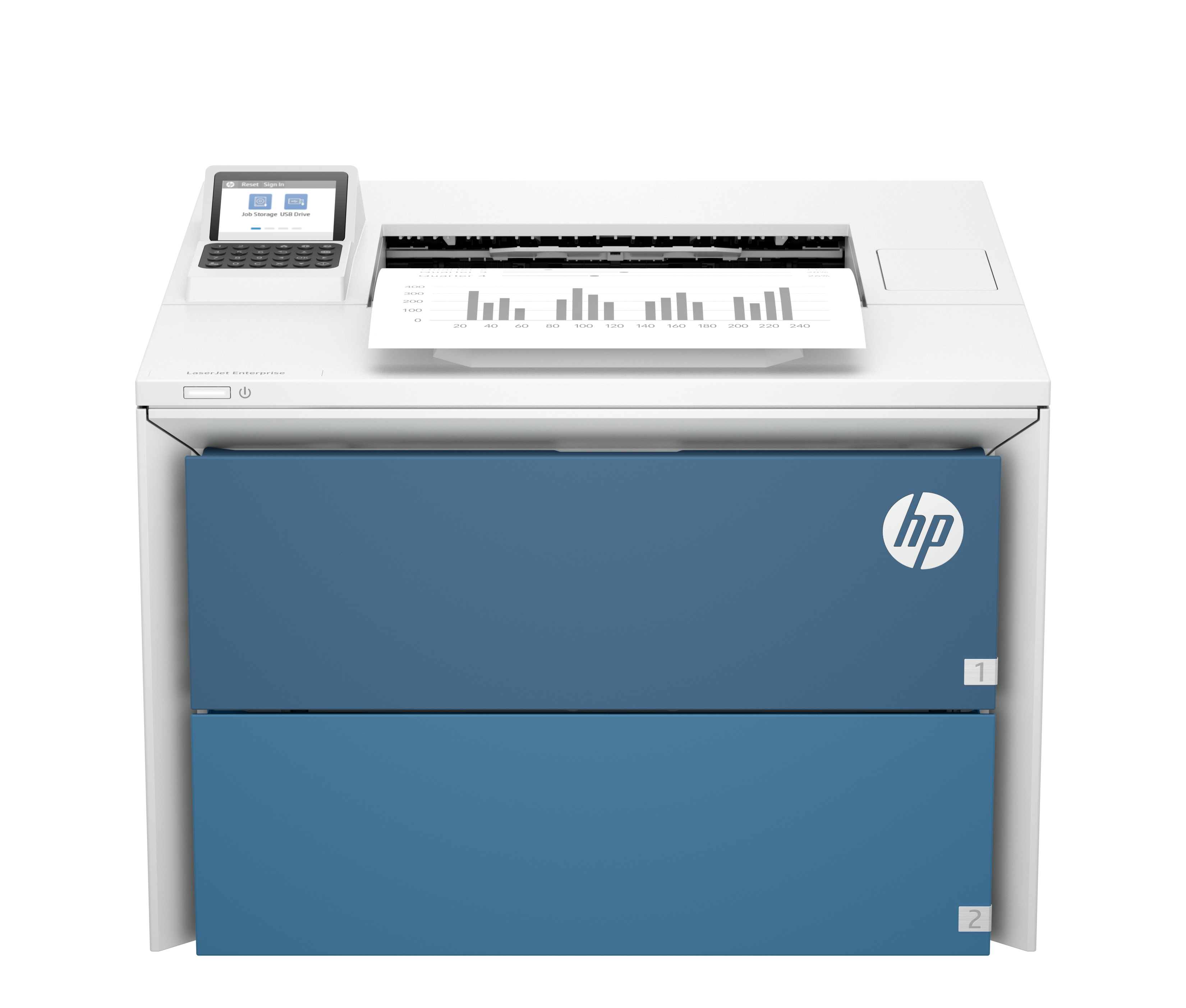 HP LaserJet Enterprise 5501dn Monochrom-Laser A4 50s/m