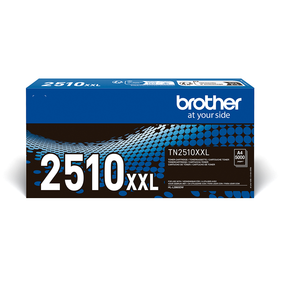 Brother TN2510XXL Sort 5000 sider Toner