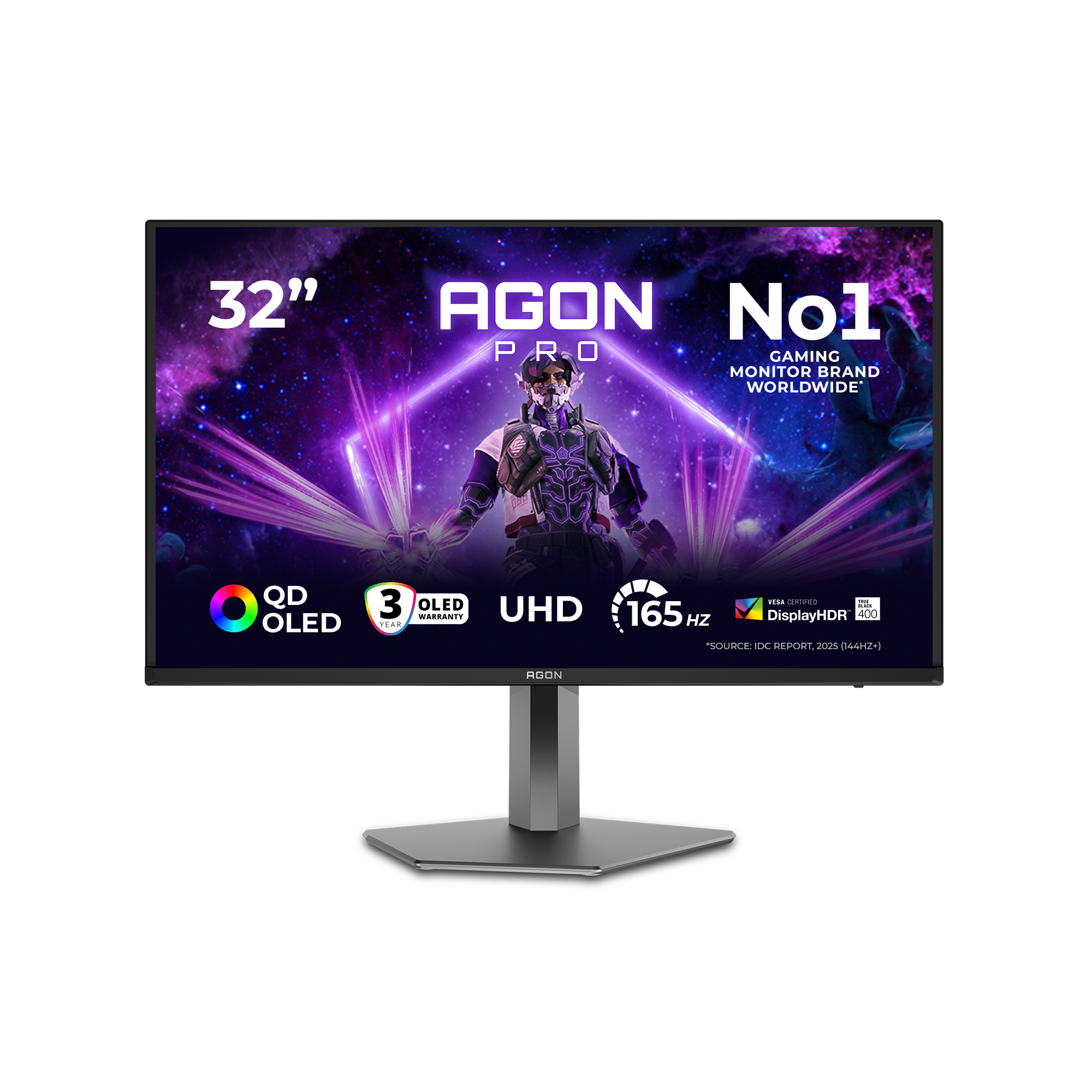 AOC AGON PRO AG326UD skærm - 32" - 0,0