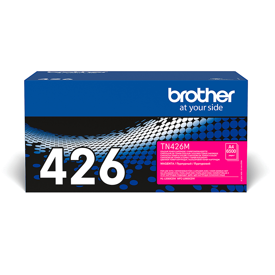 Brother Toner TN-426M Magenta bis zu 6.500 Seiten nach ISO 19798
