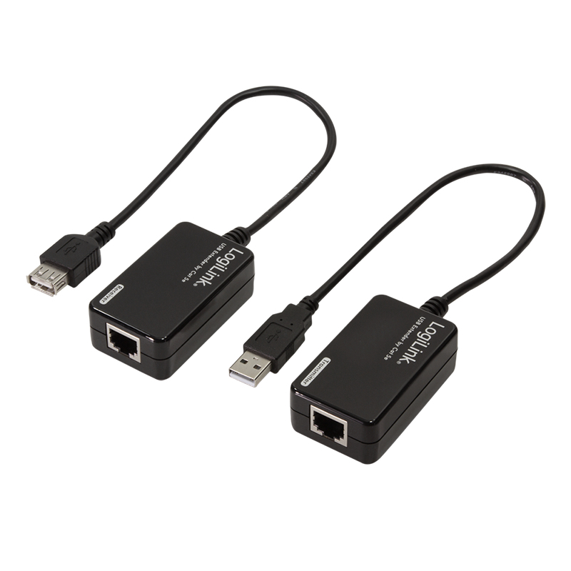 USB 2.0 Repeater über CAT5/6 bis 60m LogiLink