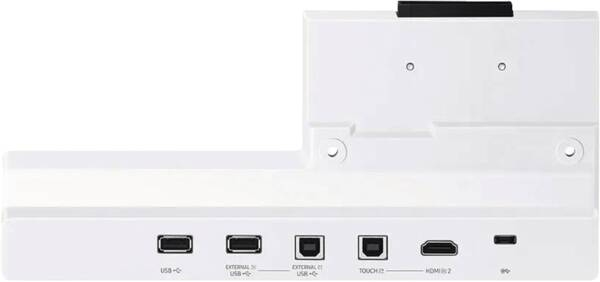 SAMSUNG Flip WMF-X only 55/65inch Digital Flipboard Optional Connectivity Tray USB In/Out USB Touch Out 2 HDMI in-2 USB-C 15W