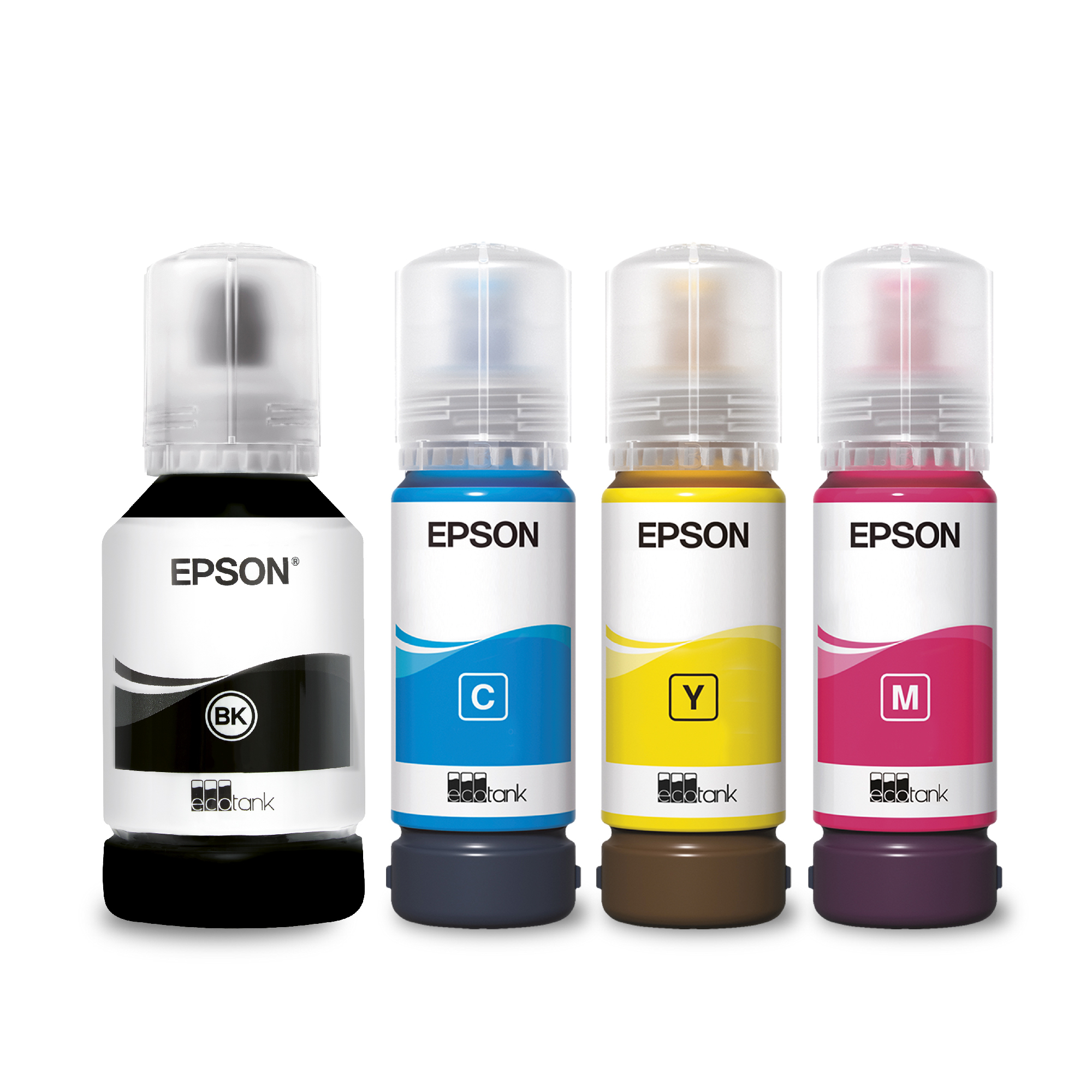 Epson Tinte 102 EcoTank C13T03R640 4er Multipack (BKMCY) bis zu 6.000 Seiten