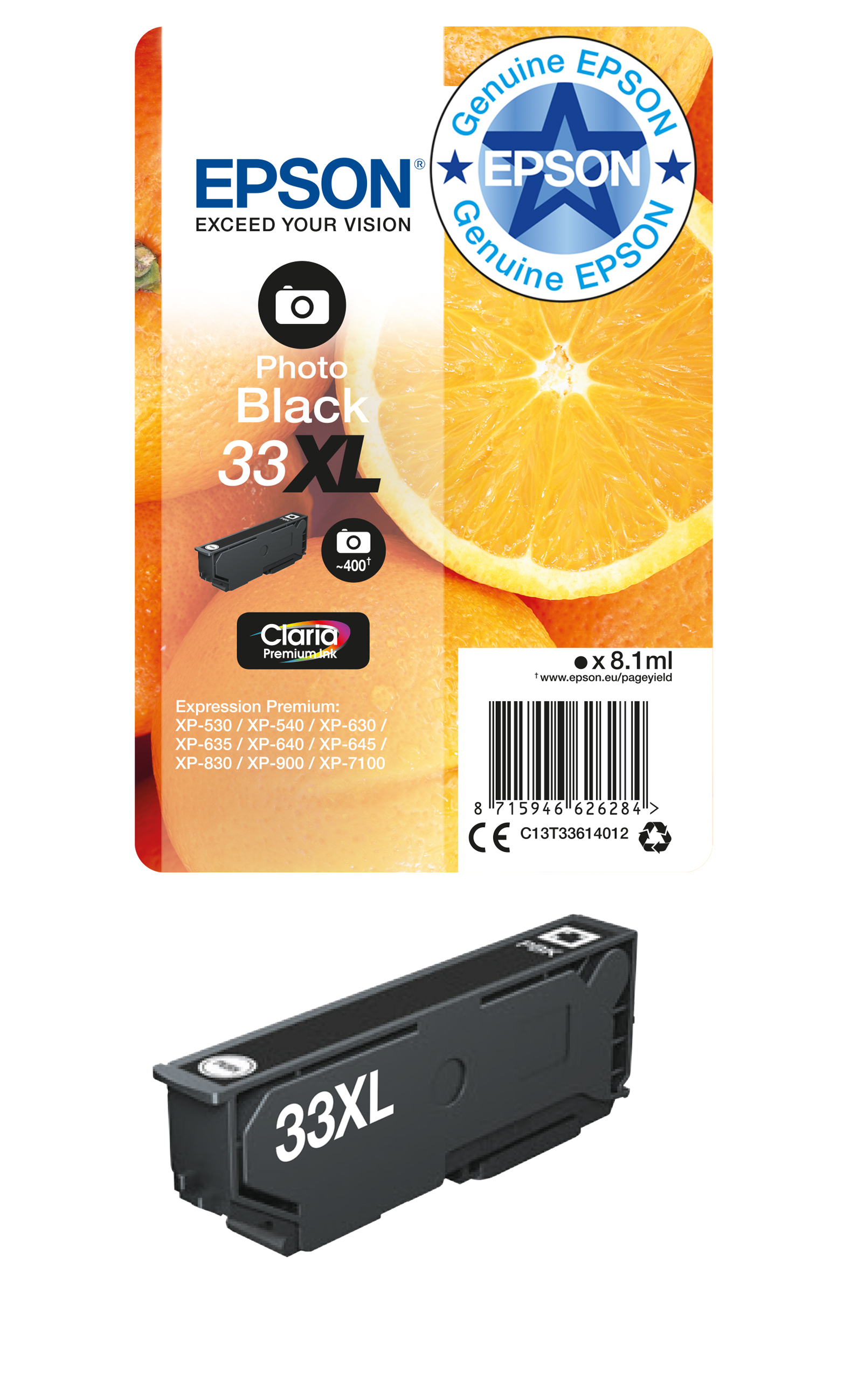Epson C13T33614012 photo black HC