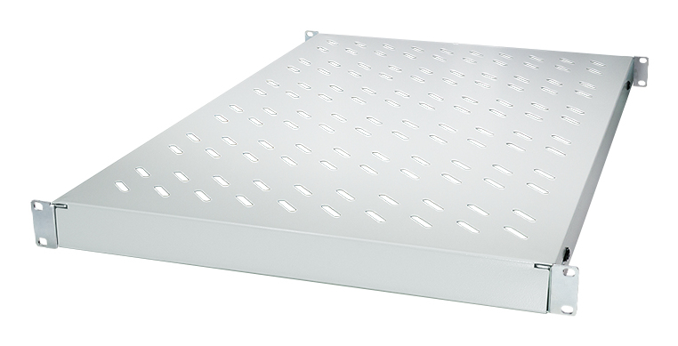 19" Adjustable Shelf for Racks with 1000mm depth, light grey