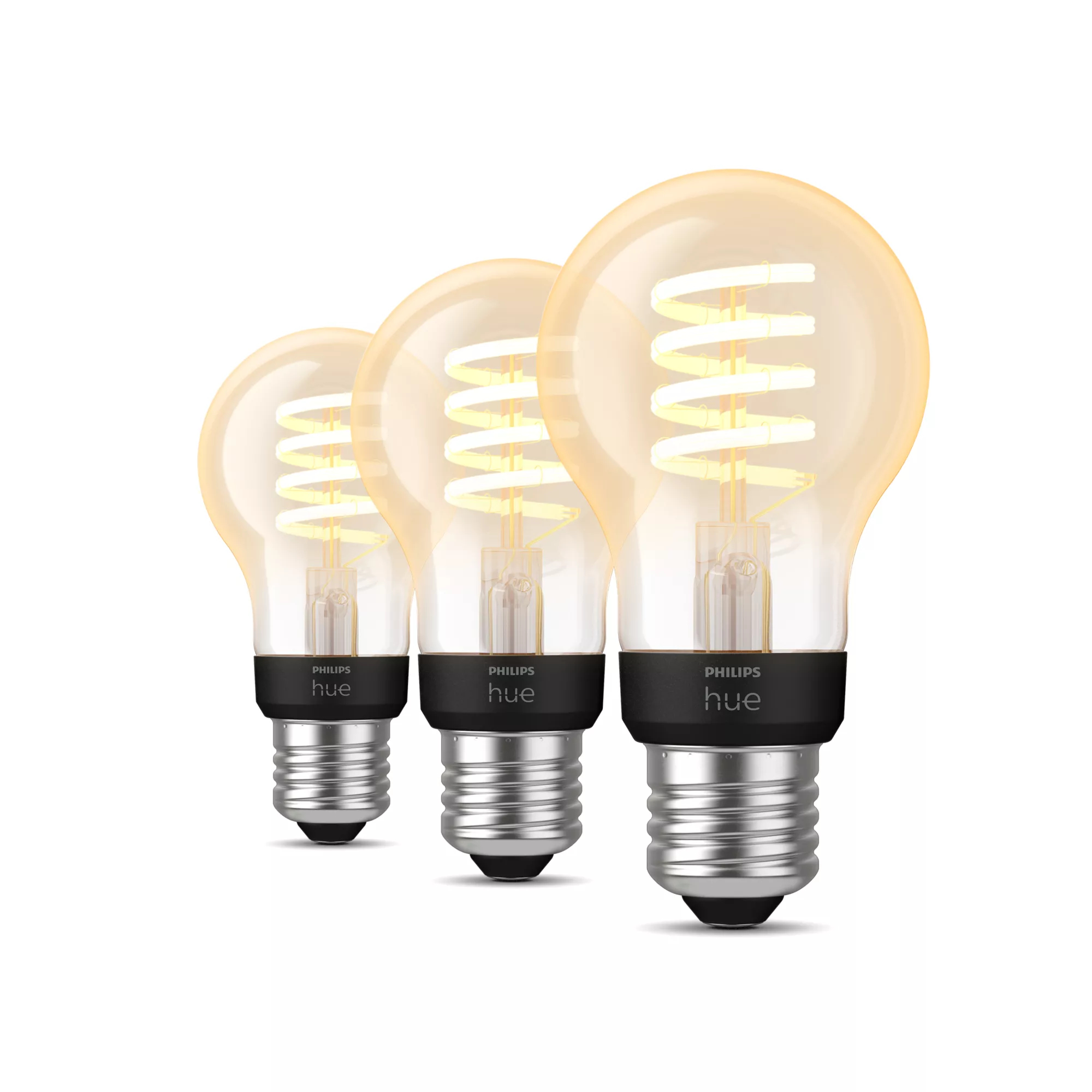Philips Hue White Ambiance E27 Filament 3erPack