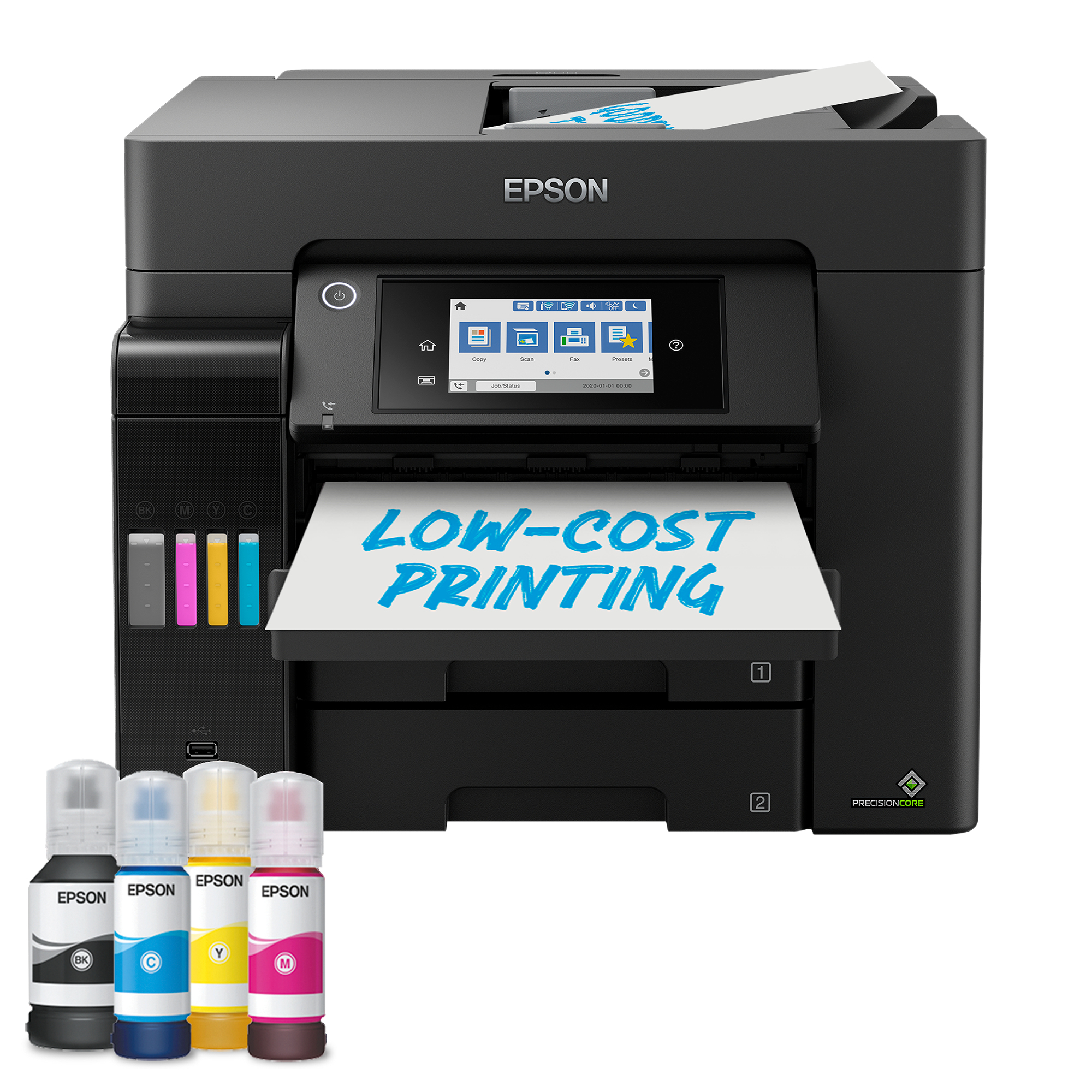 Epson Ecotank Et-5855 Inkjet A4  4800 X 2400 Dpi 25 Ppm Wi-Fi