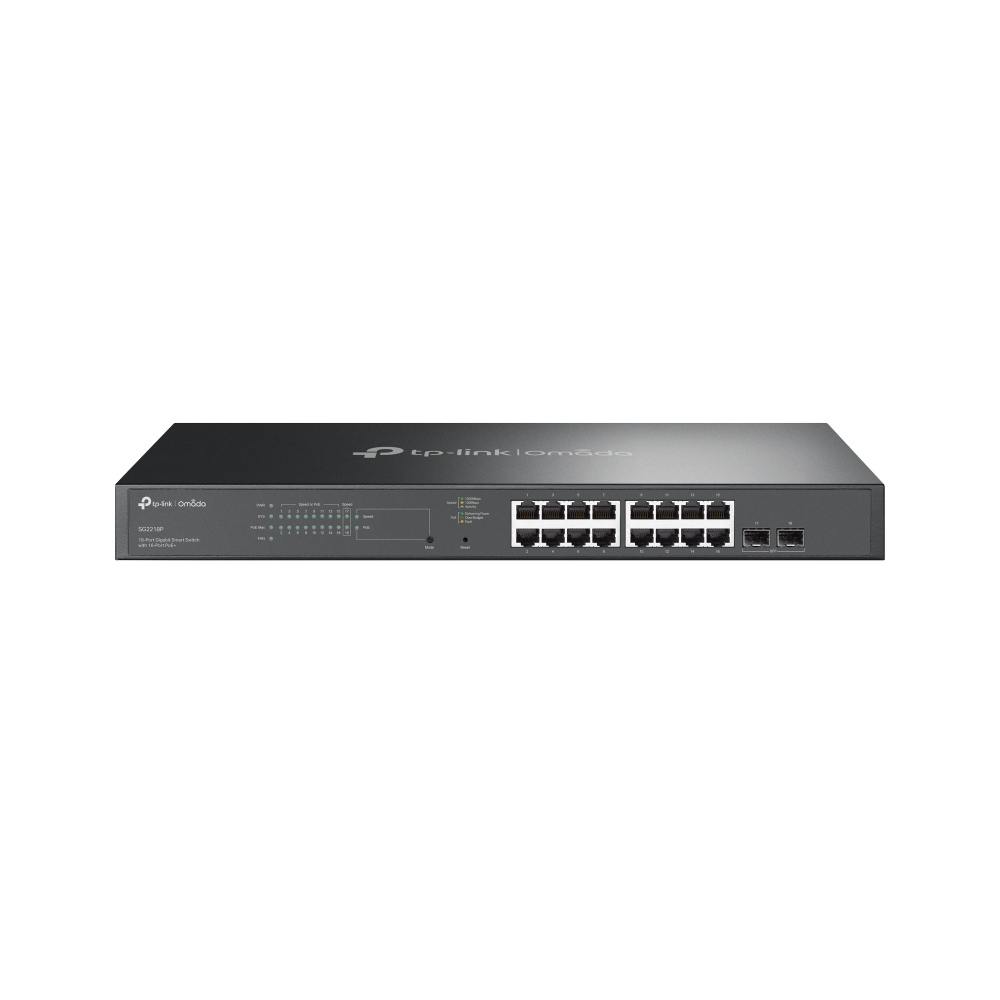 Omada 18-Port Gigabit Smart Switch  With 16-Port Poe+