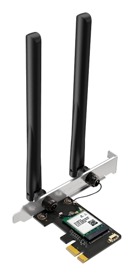 TP-LINK Mercusys MA70XE AX1800 Dual-Band Wi-Fi 6 BTH PCI Expr. Adapter
