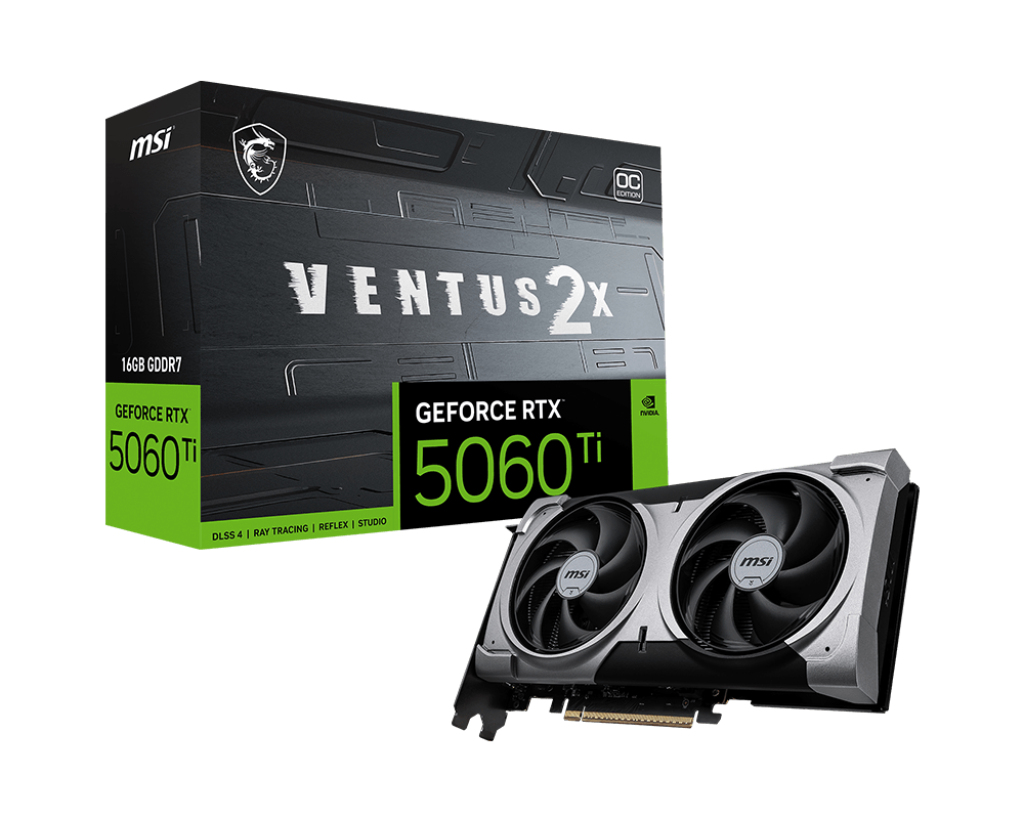 RTX 5060 Ti 16GB MSI Ventus 2X OC Plus GDDR7