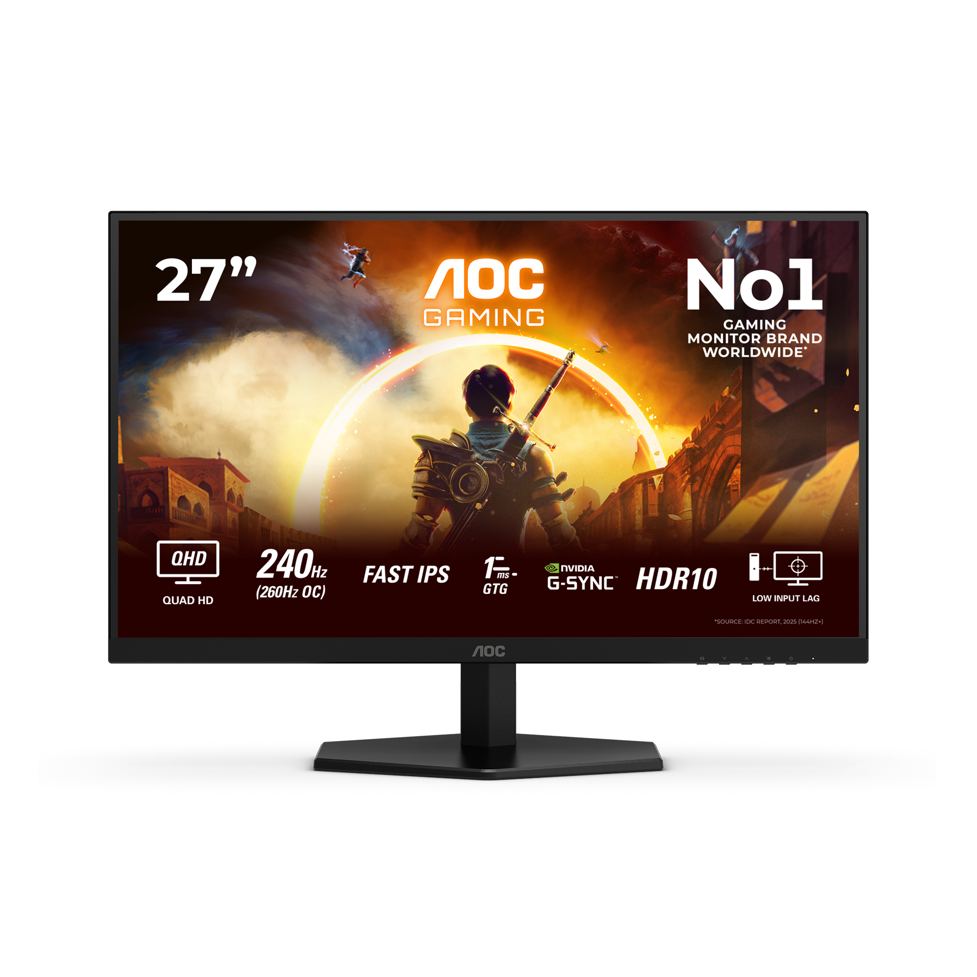 AOC Gaming Q27G42ZE skærm - WLED - 27"