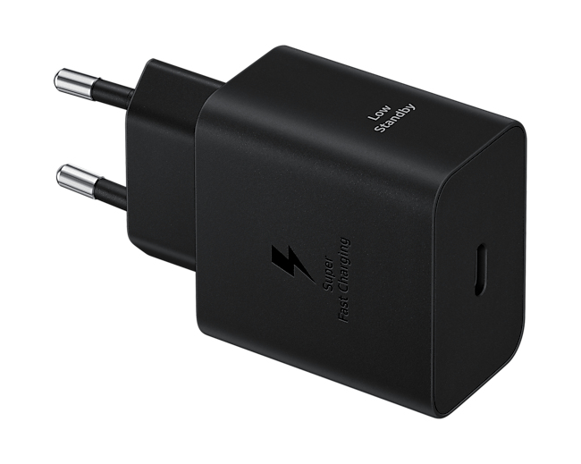 Samsung Mobile Device Charger  Universal Black Ac Fast  Charging Indoor