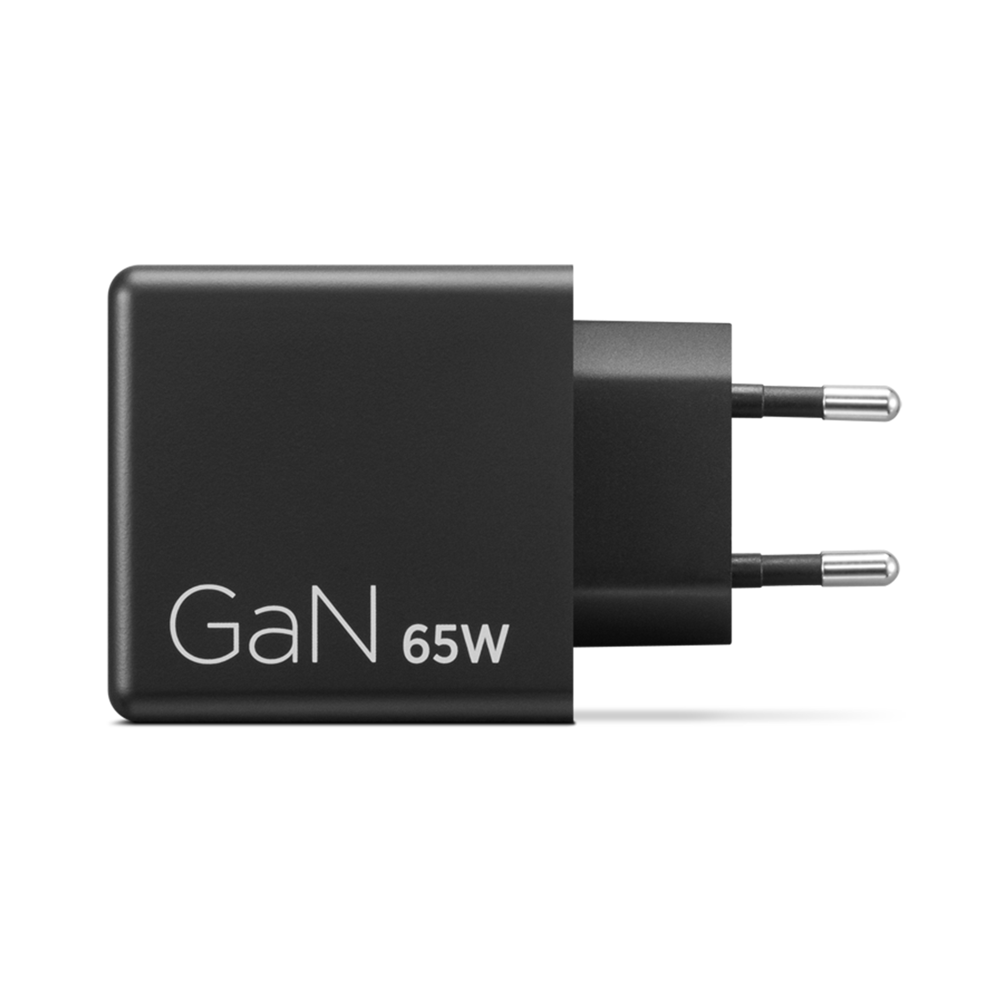 N Lenovo Dual USB-C 65W GaN-Ladegerät/ Netzteil Schwarz inkl. USB-C Kabel (1,5m)