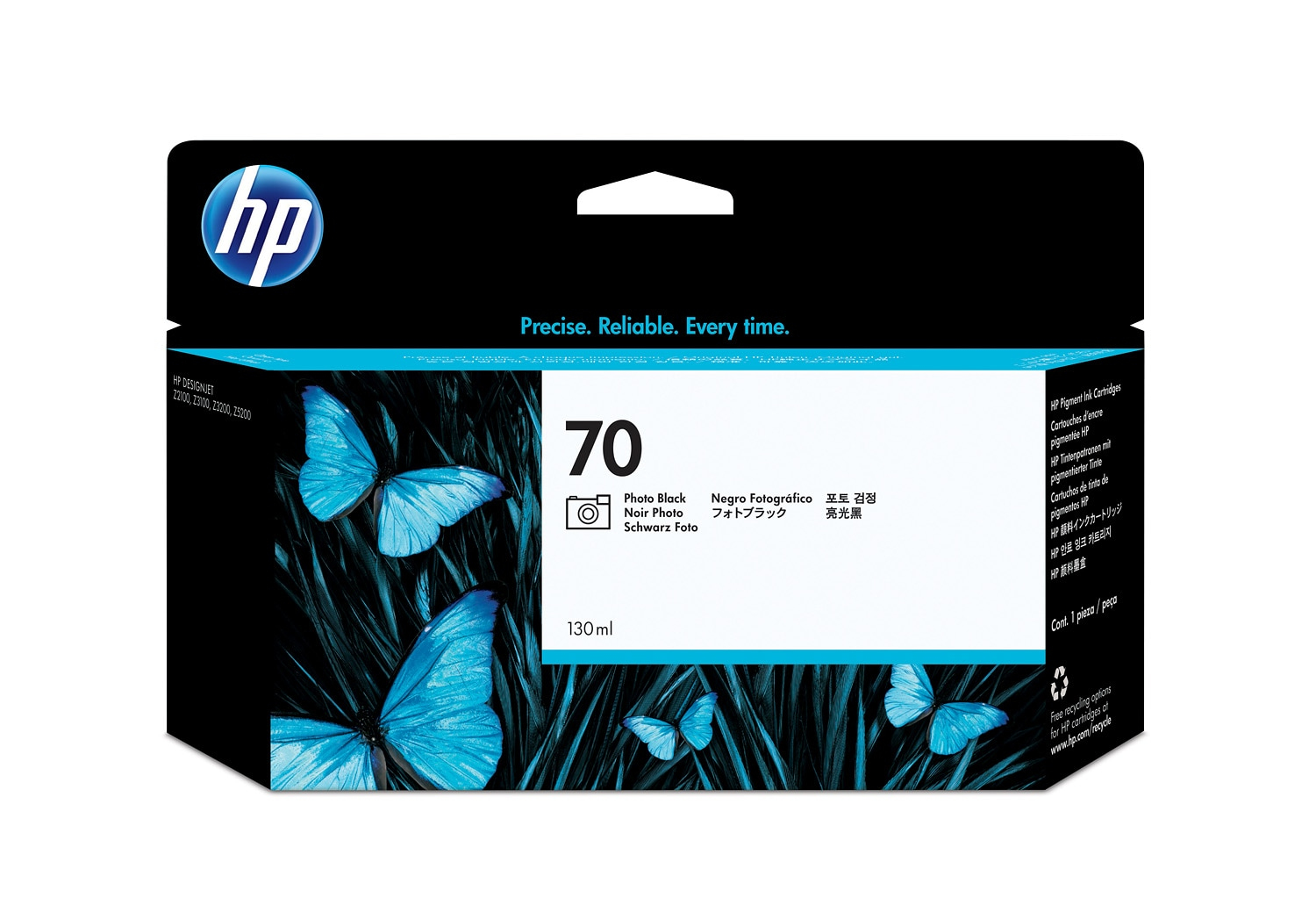 HP 70 Photo schwarz