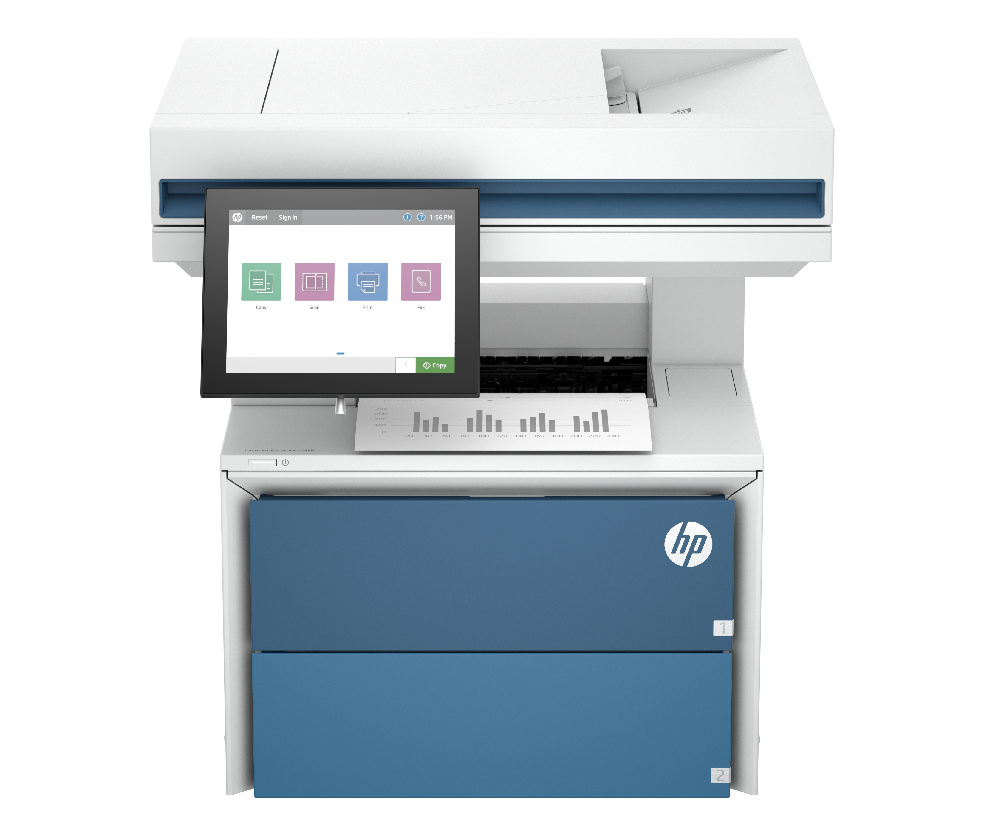 HP LaserJet Enterprise MFP 5602dn MFP Multifunktionsdrucker 3in1Monochrom-Laser A4 50s/m