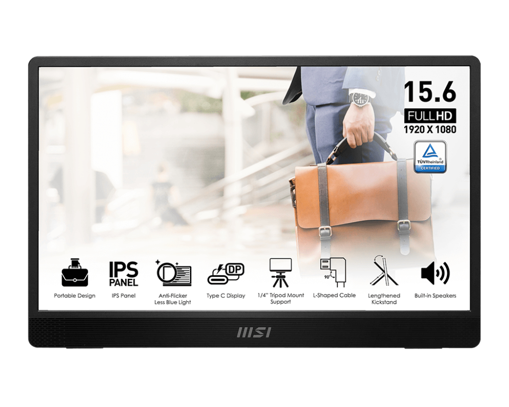 MSI PRO MP161DE E2 skærm - 16" - IPS -