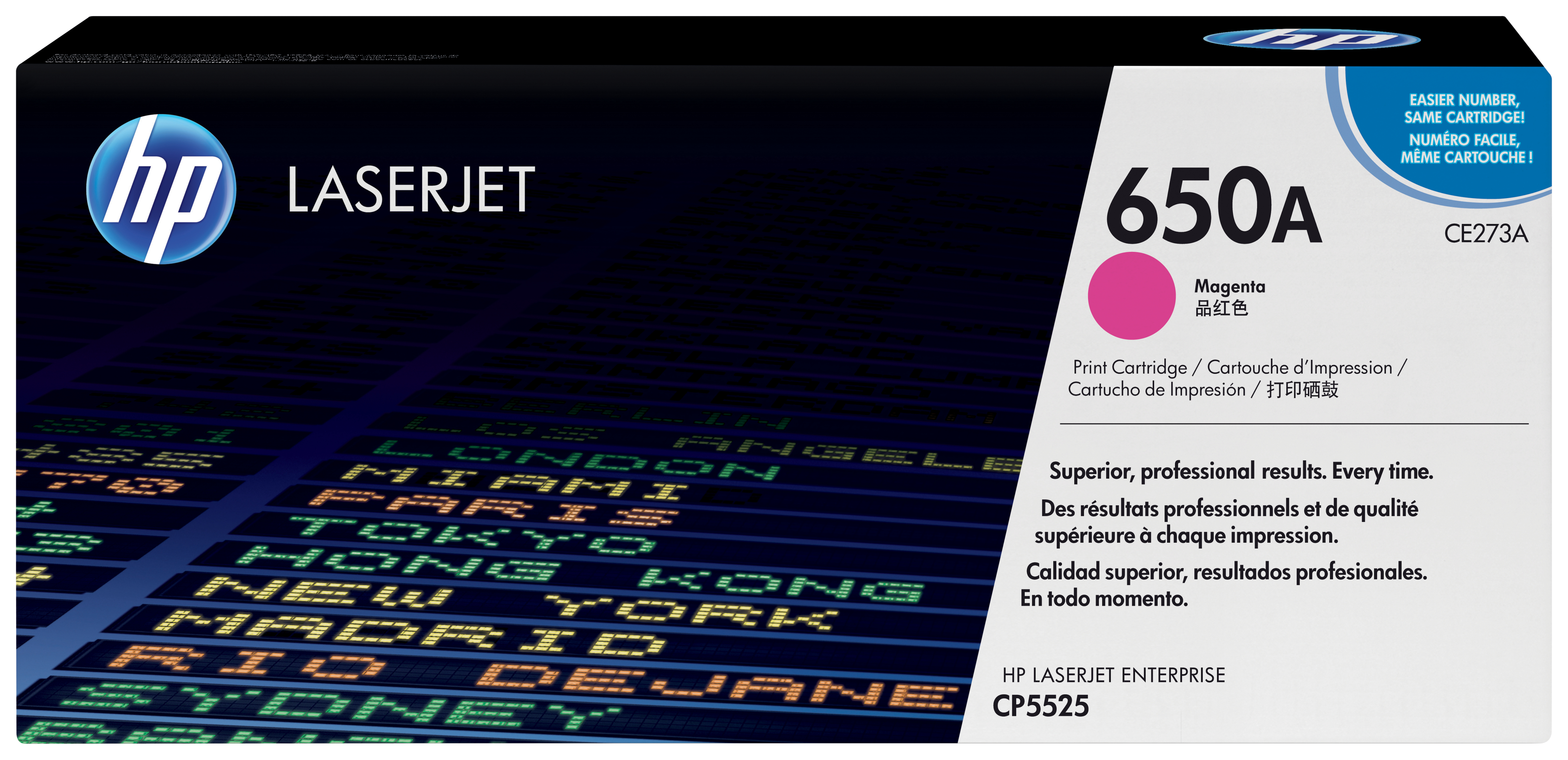 HP 650A - magenta - original - LaserJe