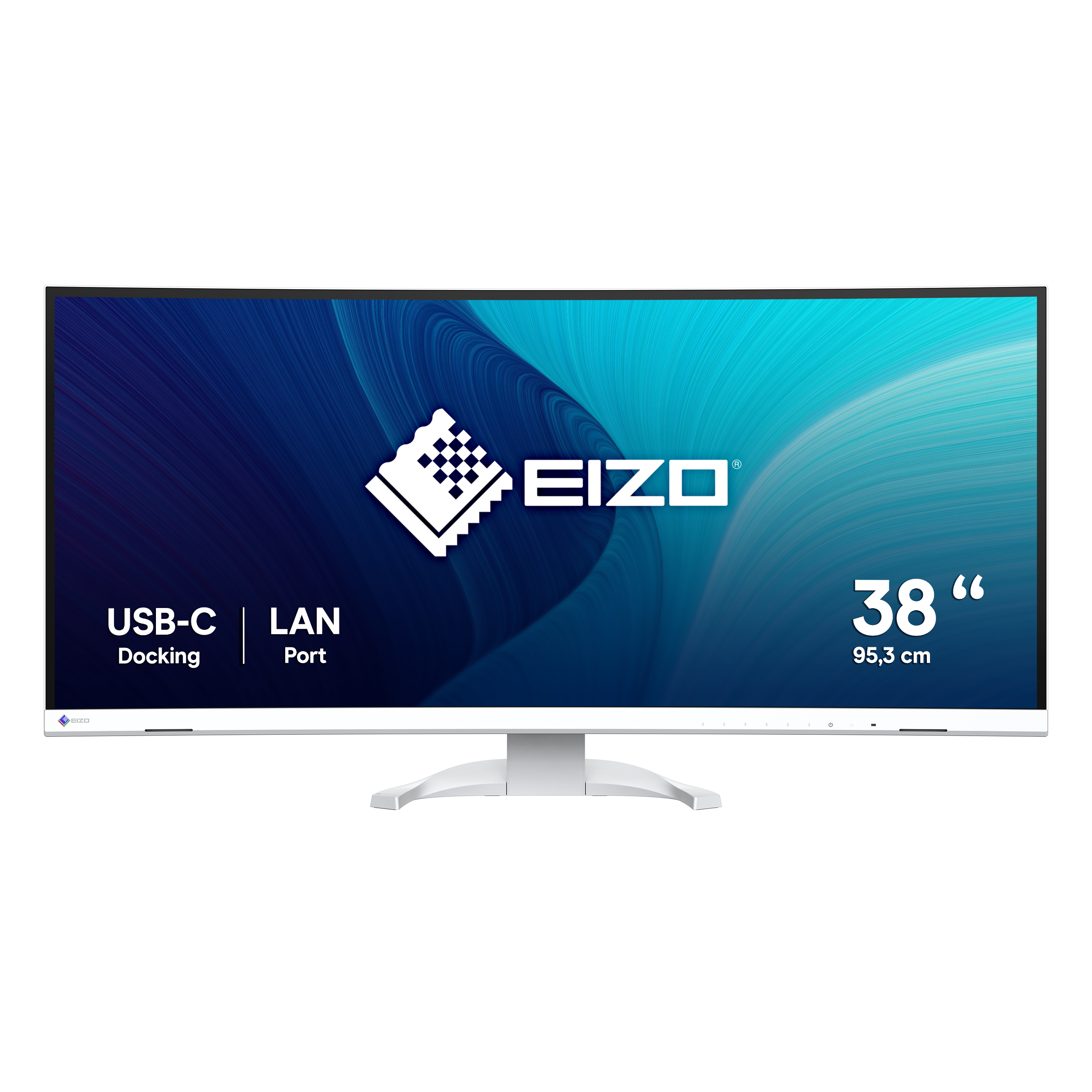 95,2 cm (37.5") 3840 x 1600 Pixel Eizo EV3851X-WT 24:10 UltraWide Quad HD+ IPS 5 ms 60 Hz DisplayPort HDMI USB-Hub Height VESA Speaker