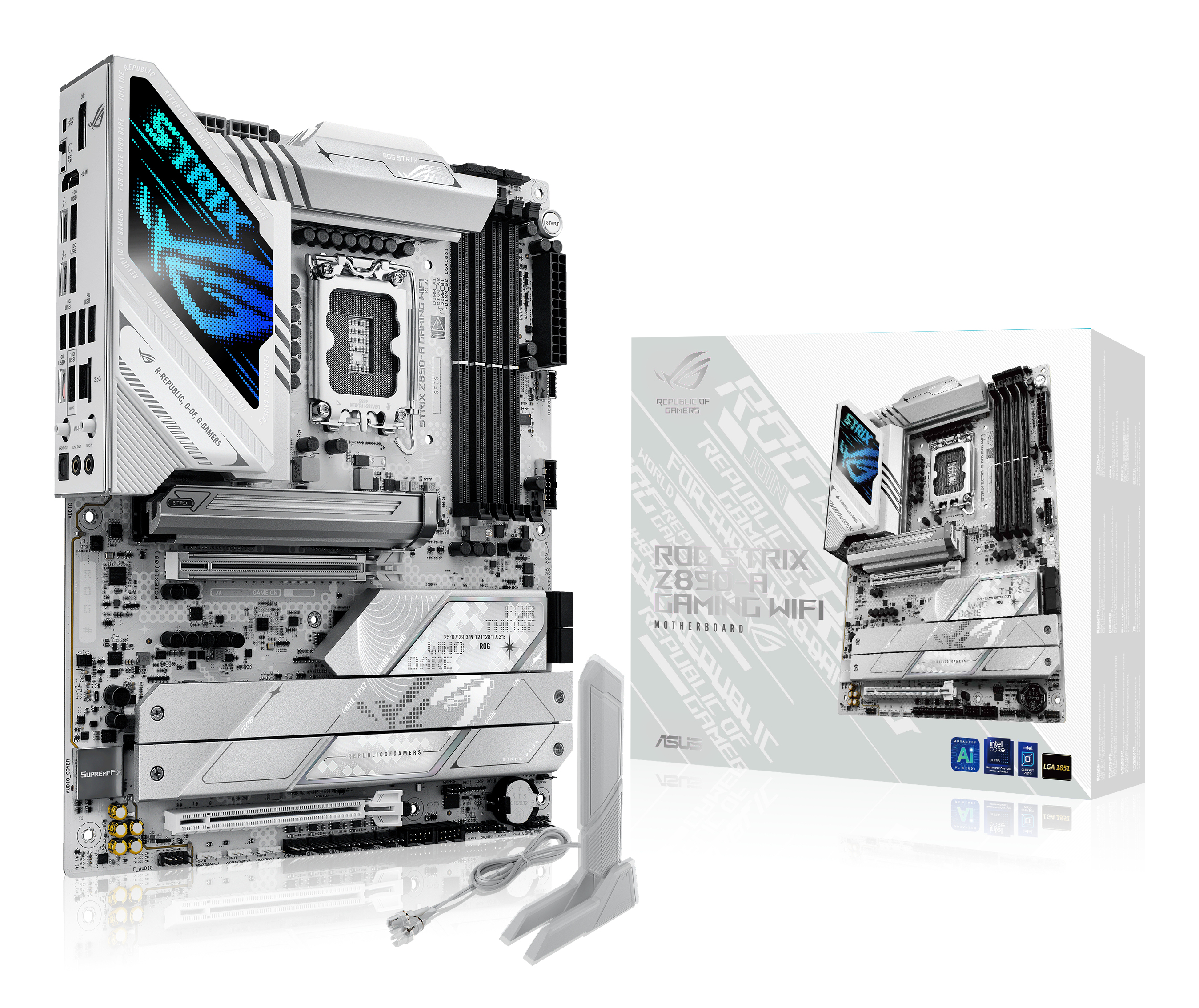 ASUS ROG STRIX Z890-A GAMING WIFI (ATX, Z890, LGA 1851, DDR5)