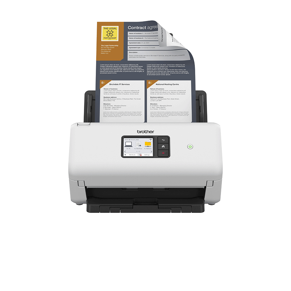 Brother ADS-4550W Dokumentenscanner