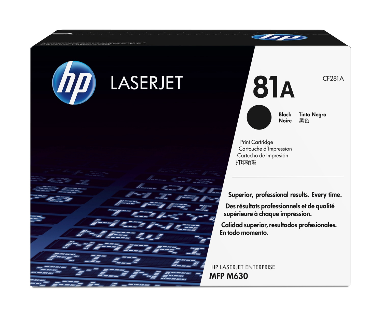 HP 81A Sort 10500 sider Toner CF281A