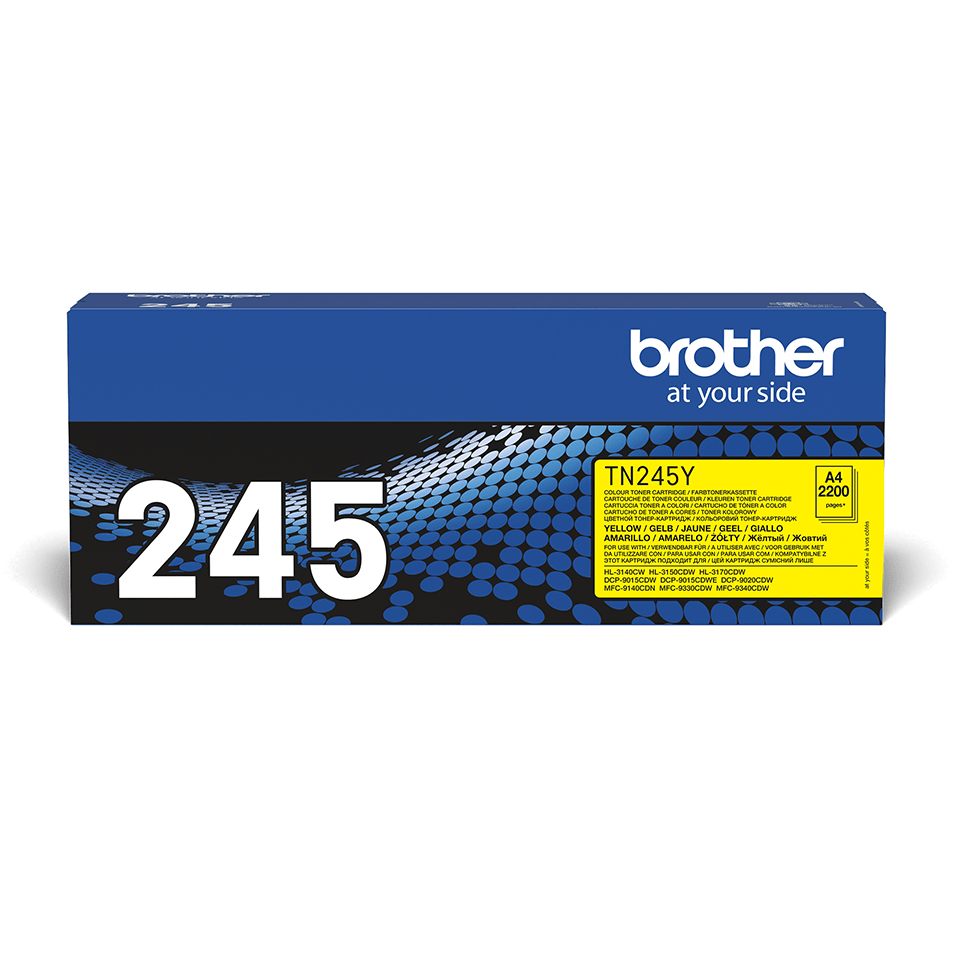 Brother Toner TN245Y | 2200Sider | Gul