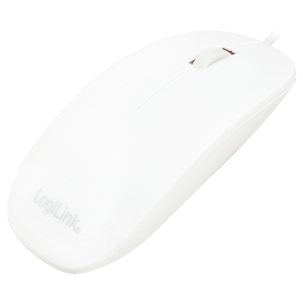 LogiLink Slim Optical Mouse, USB, 1000dp
