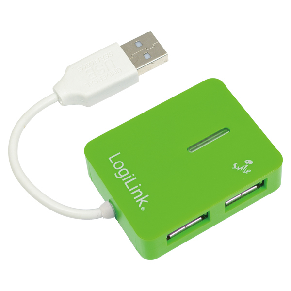 LogiLink Smile USB2.0 4-Port Hub - hub