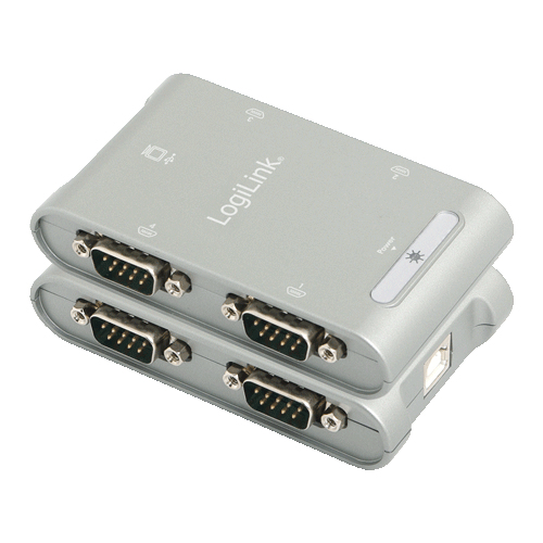 Logilink USB Adapter, USB to 4x Serial