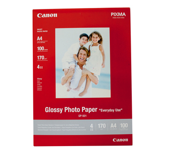 CANON GP-501 glnzend Foto Papier A4 5 Blatt
