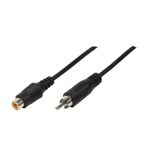 Logilink AudioVerl. 1x Cinch -> 1x Cinch St/Bu 5.00m bk