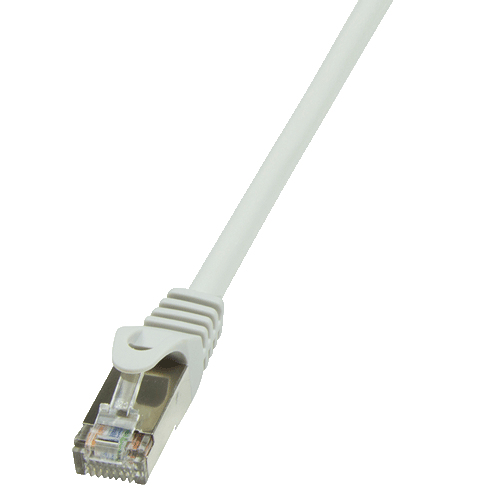 Logilink Patchkabel RJ45 SF/UTP Cat5e 3.00m grau