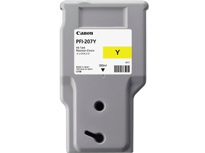 Canon PFI-207 Y - gul - original - blæ