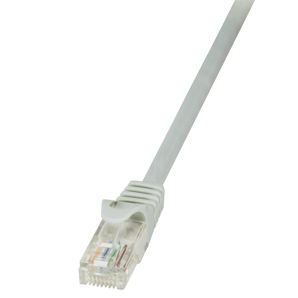 Patch Cable Cat.5e U/UTP 0,50m grey