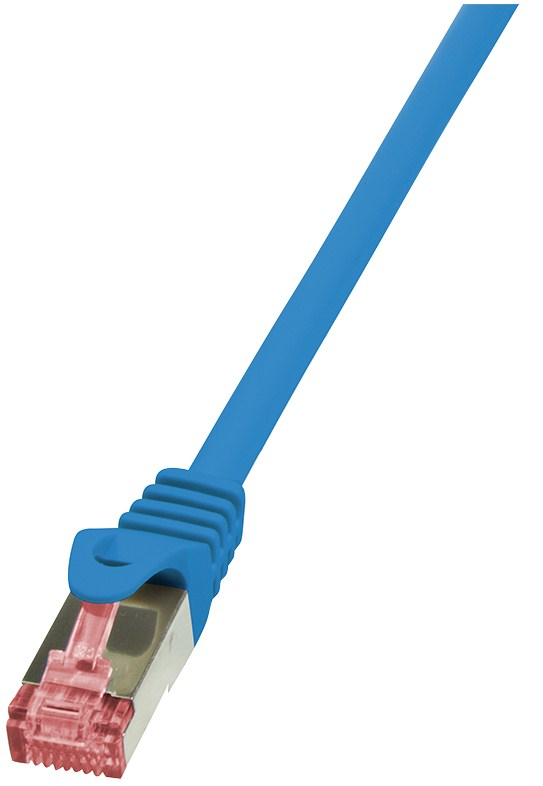 Logilink Patch Cable Cat.6 S/FTP blue 1,00m, PrimeLine