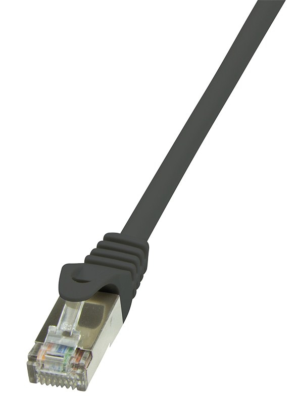 Logilink Patch Cable Cat.6 U/UTP black 5,00m EconLine
