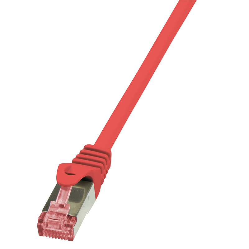 Patch Cable Cat.6 S/FTP red 2,00m, PrimeLine