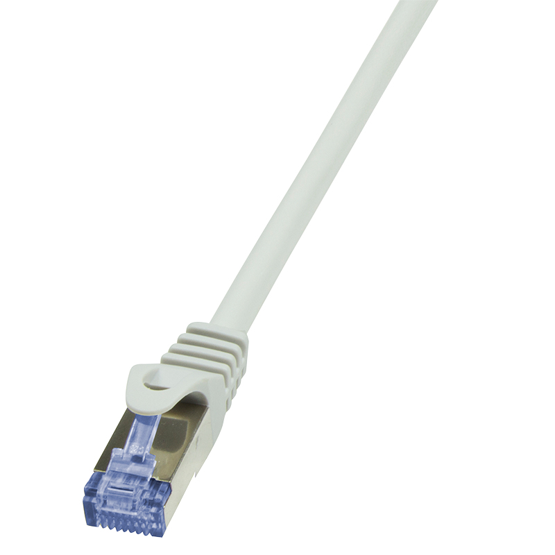 Patchkabel Cat6a S/FTP PiMF LZSH halogenfrei Grey 2m LogiLink PrimeLine