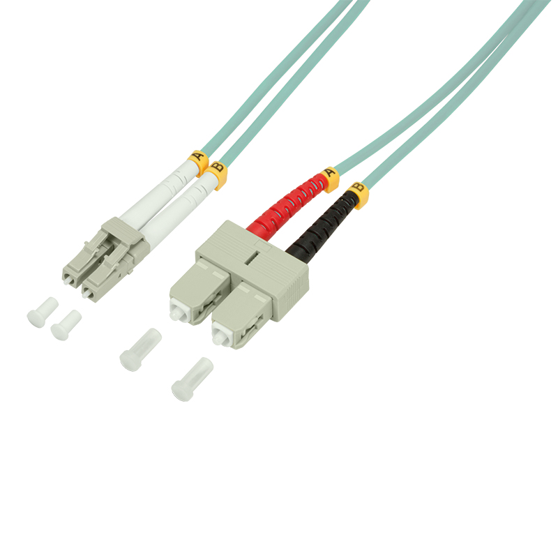 LWL Patchkabel OM3 LC / SC 1,0m Duplex LogiLink
