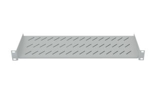 Fachboden 19" 1HE LogiLink. max. 5 KG. d=150mm. grey