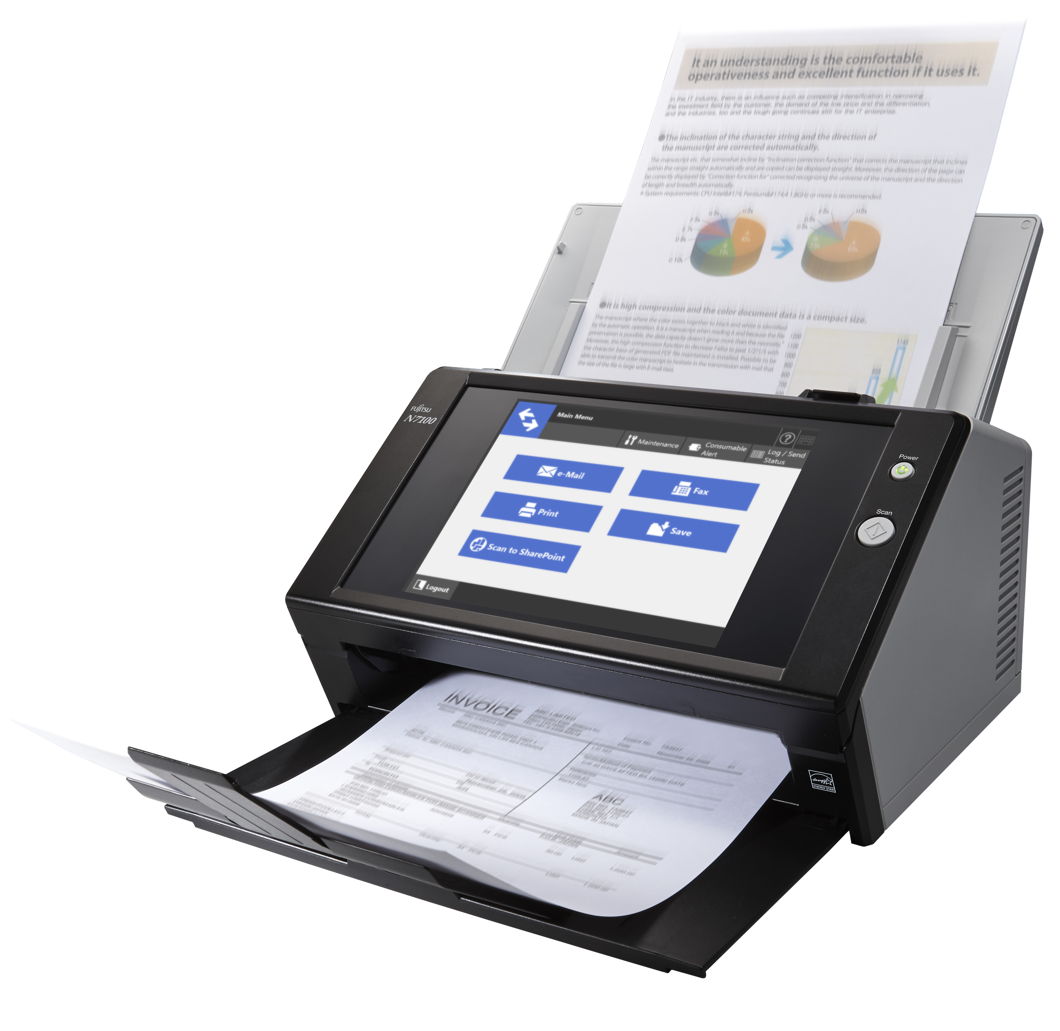 Ricoh Image Scanner N7100E Dokumentenscanner