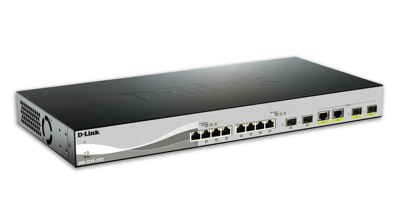 D-Link DXS-1210-12TC/E12-Port Smart Managed 10G Switch 4x SFP+