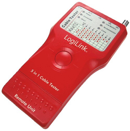 Logilink, Cable Tester  5 in 1