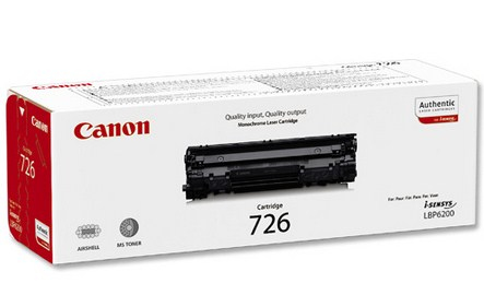 CANON CRG-726 Cartridge Black 2.100 pages for LBP6200d