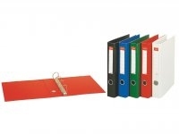 Ringbind combi PP A4+ 4DR 40mm sort