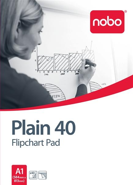 Nobo A1 - flip-over tavle-blok (pakke